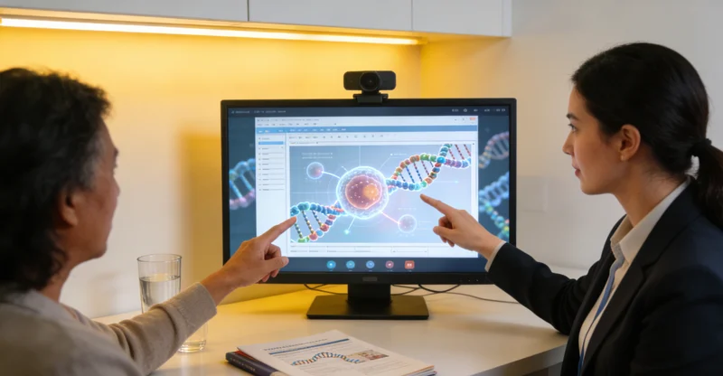 禄丰医生解读基因检测报告家庭
