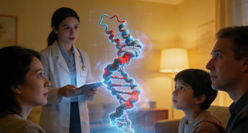 蒙自市民在医院进行基因检测采样