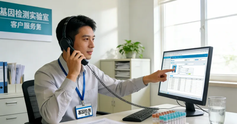 保山市民与遗传咨询师沟通检测结