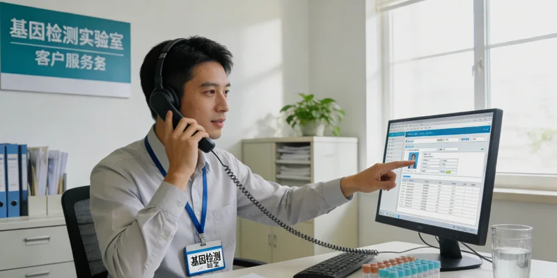 会理市民与遗传咨询师沟通基因检