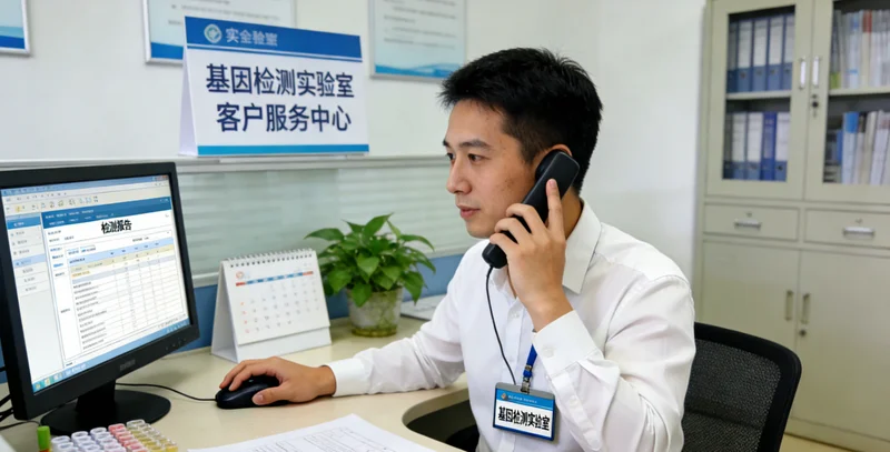 桦甸医院遗传咨询医生与患者交流