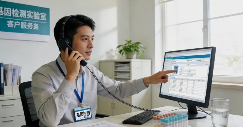 宁波医院遗传咨询门诊医生与患者