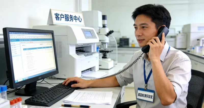 西安医院遗传咨询师与患者沟通场