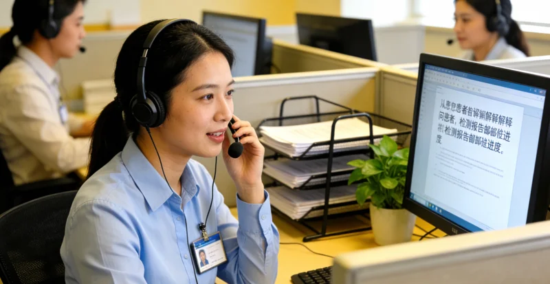 安国护士为儿童进行无痛基因采样