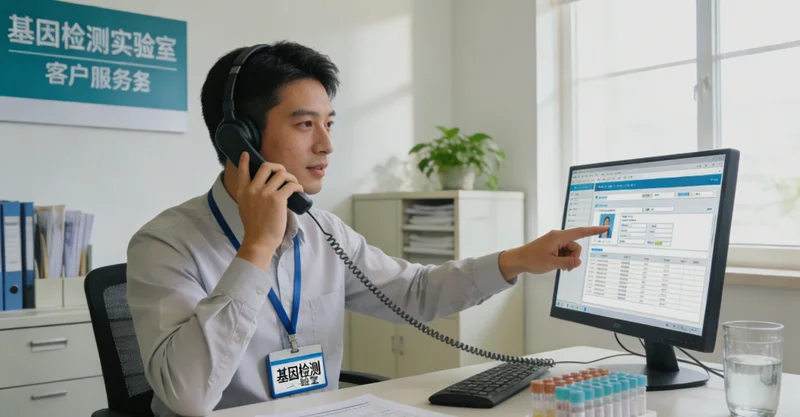 荆州医生与咨询者温馨沟通场景