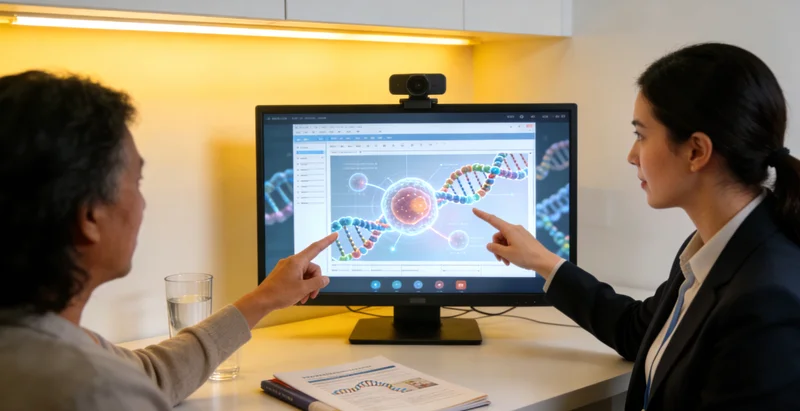 寿光医生与患者沟通家族病史场景