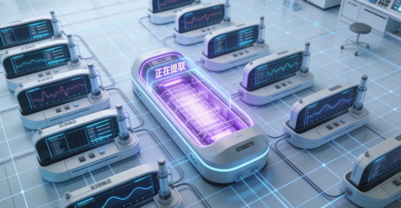 大型医学检验实验室内技术人员操