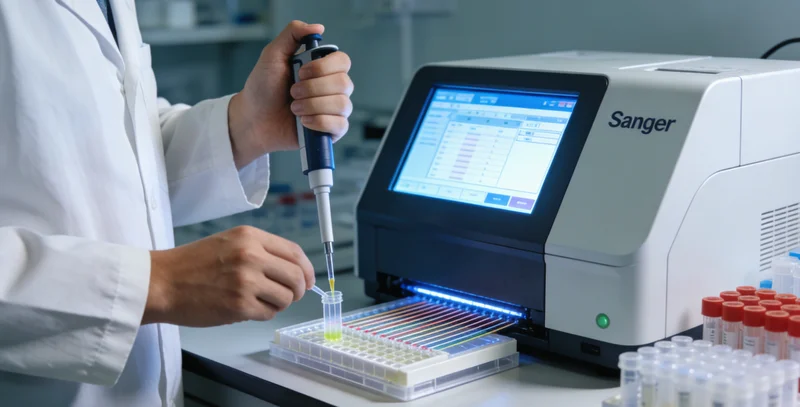 基因检测报告与数据可视化，示意