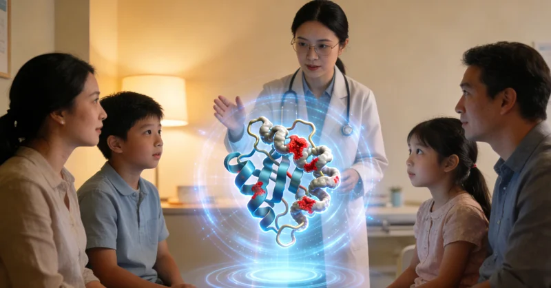 武威市民在医院遗传咨询门诊与医