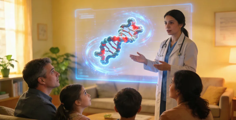 青岛遗传咨询师为家庭解读基因检