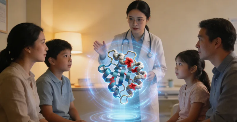 西乌旗女性与家人讨论健康问题