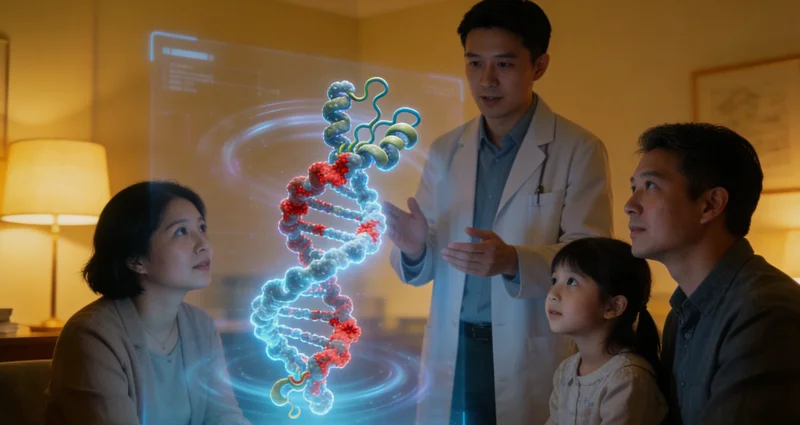 昌吉遗传咨询门诊医生与患者沟通