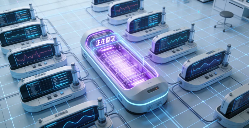 胡杨河基因检测采样流程示意图