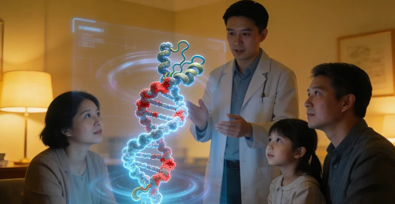 兴化遗传咨询师解读基因检测报告