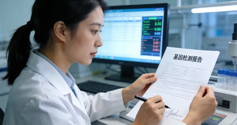 霸州居民在专家帮助下解读基因检