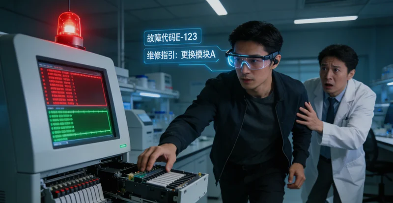 上海家庭在医生指导下查看健康报