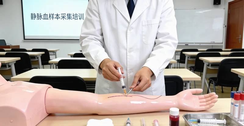 果洛州居民在医院进行基因检测咨