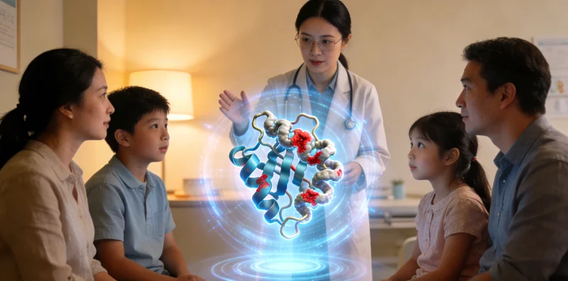 六盘水居民进行遗传咨询场景