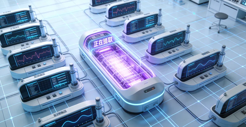 邢台市民在医院进行基因检测血液