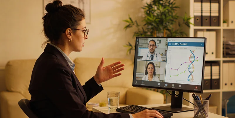 大石桥居民与医生共同解读基因检