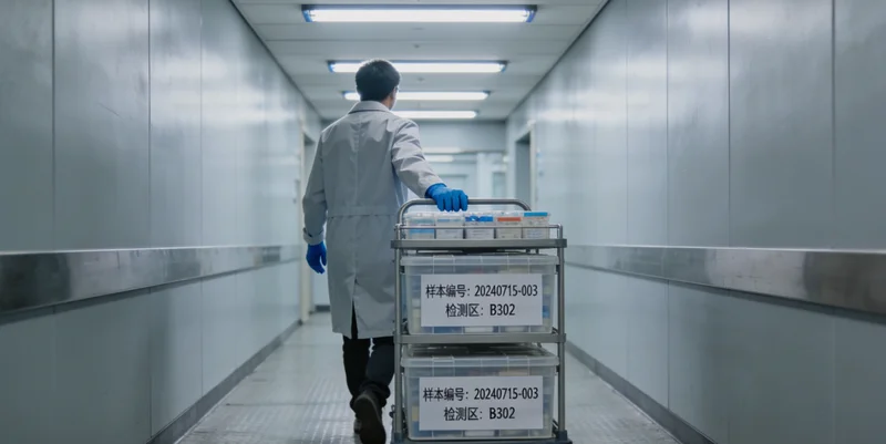 射洪医院与专业检测机构合作送检