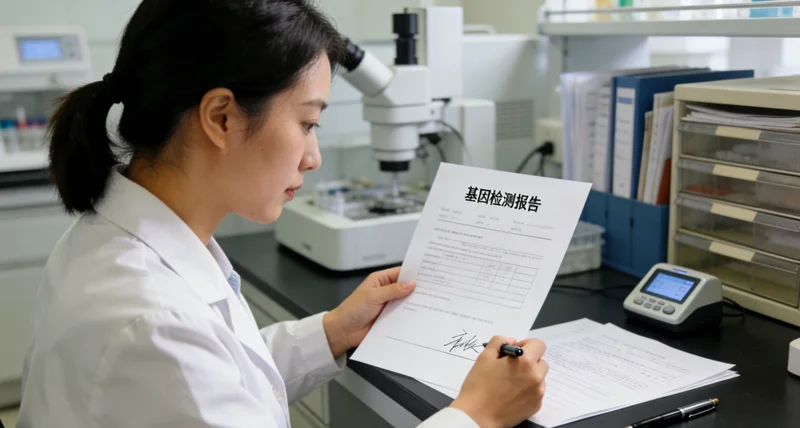 隆昌BRCA基因检测报告解读示