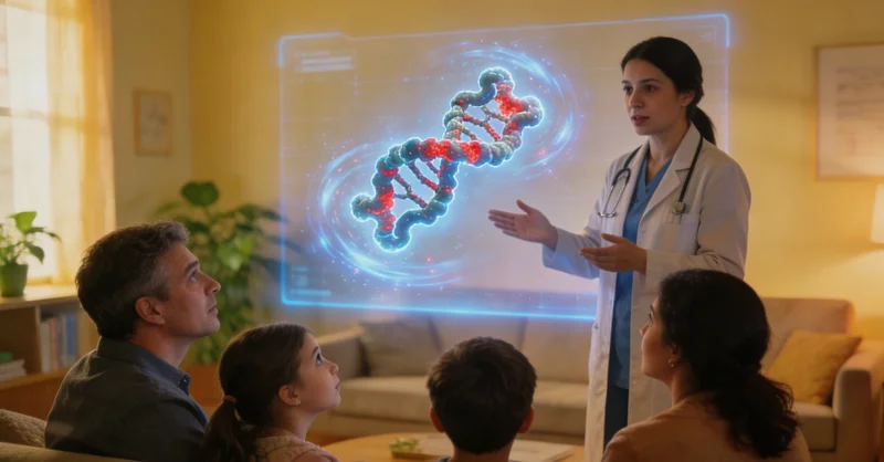 瑞丽VHL遗传病家族遗传图谱示