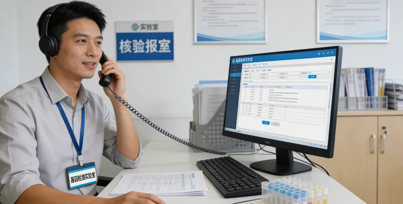 靖西基因检测-医生与家庭进行遗