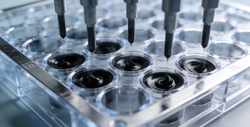 阿图什患者接受肠道健康监测示意