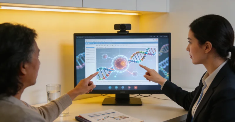 麻城专业遗传咨询师与咨询者沟通