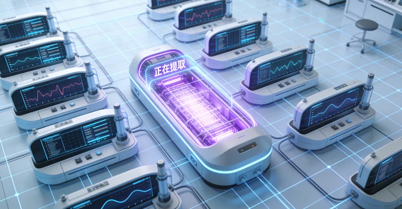 拉萨医院护士为患者采集血样