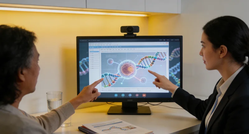 虎林家庭进行遗传病基因检测咨询