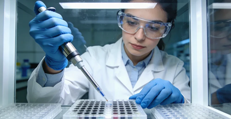 黔西本地基因检测采样流程示意图