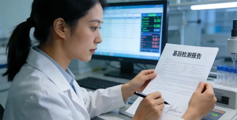 德令哈家庭进行遗传健康咨询场景