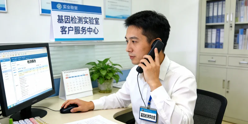 廊坊市民进行定期肠镜检查示意