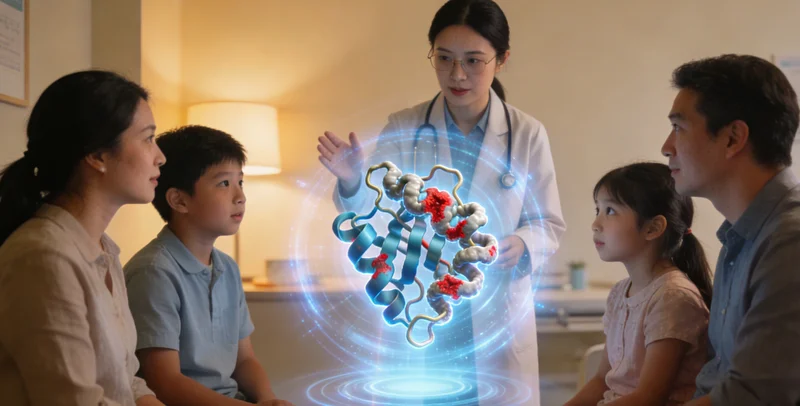 凌海医院遗传咨询师与患者进行检