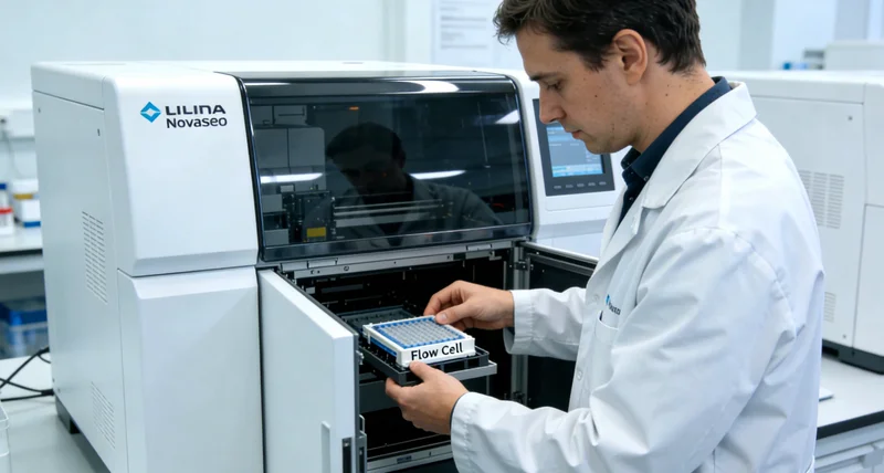 渭南合作实验室技术人员进行基因