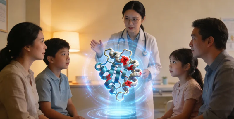 临汾家庭接受遗传咨询场景