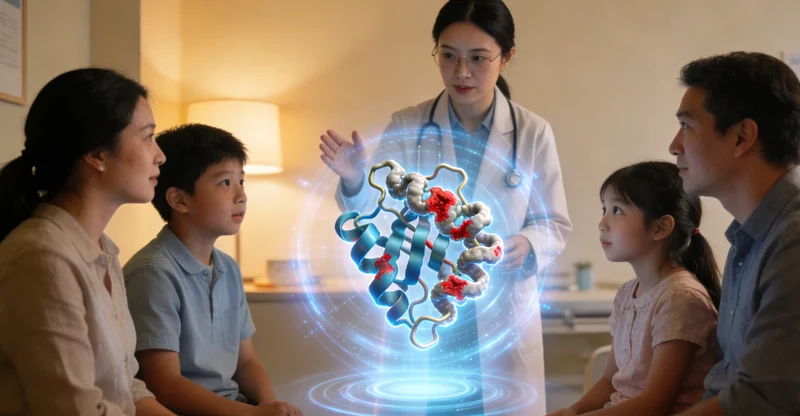 恩施遗传咨询师与家庭面对面解读