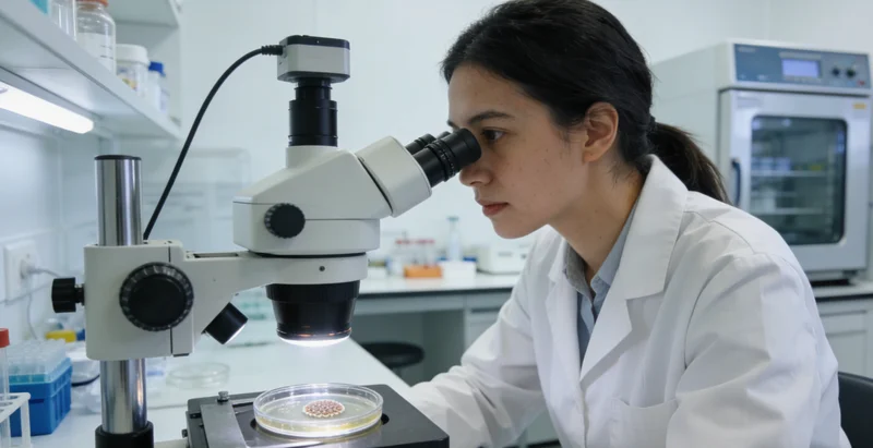 延安女性进行乳腺健康检查