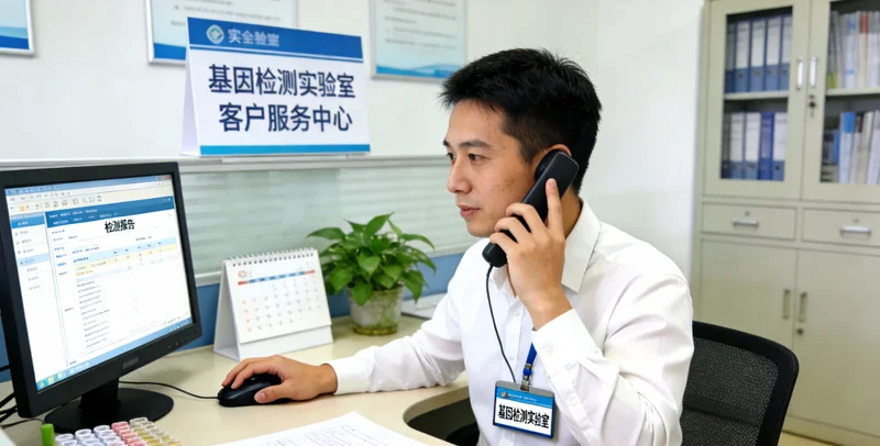 南雄家庭共同查看基因检测报告并