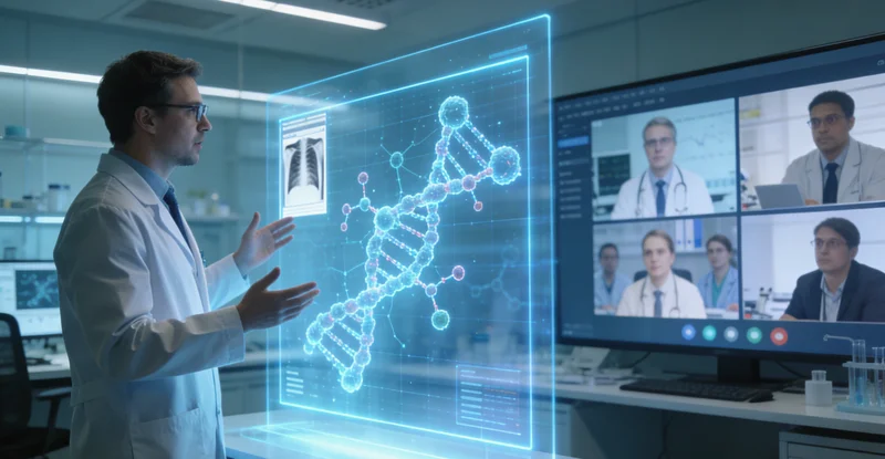 靖西年轻人在窗前思考基因检测决