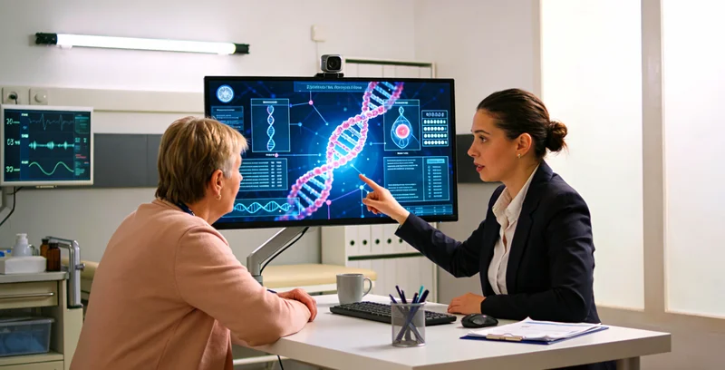 黄石遗传咨询门诊医生与患者沟通