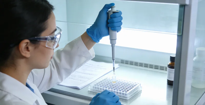 双辽护士进行基因检测采血,过程