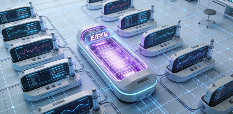 常宁合作的基因测序实验室内部工