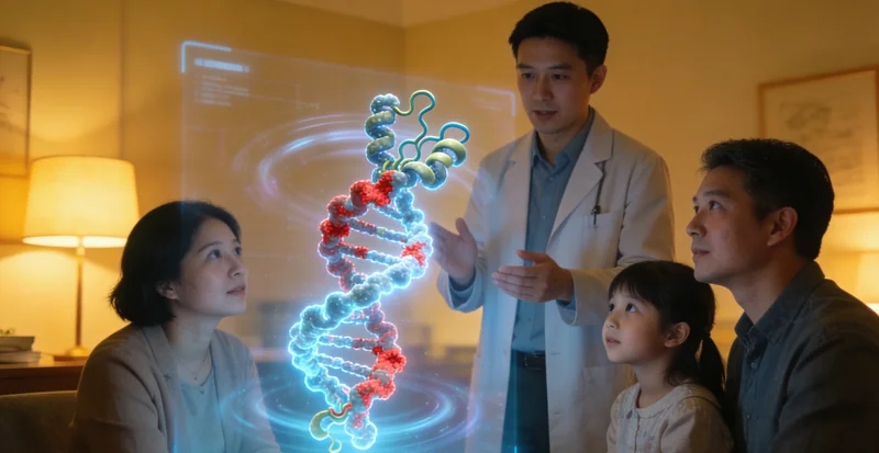 深圳遗传咨询门诊医生与咨询者深