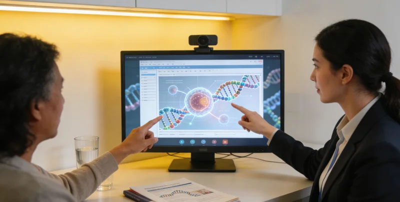 哈密遗传咨询医生与家庭沟通场景