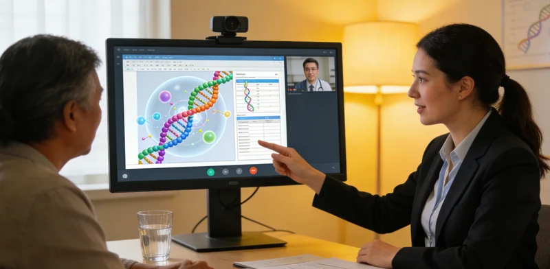 荥阳家庭遗传咨询场景图