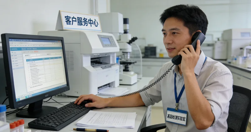 神木遗传咨询师为市民解读基因报