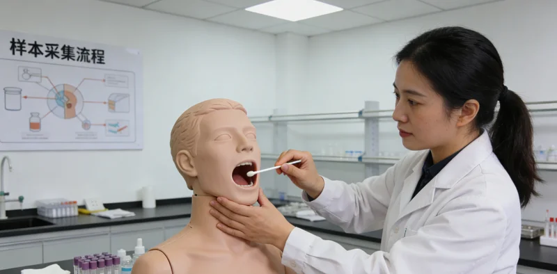 阿荣旗本地基因检测采样过程展示